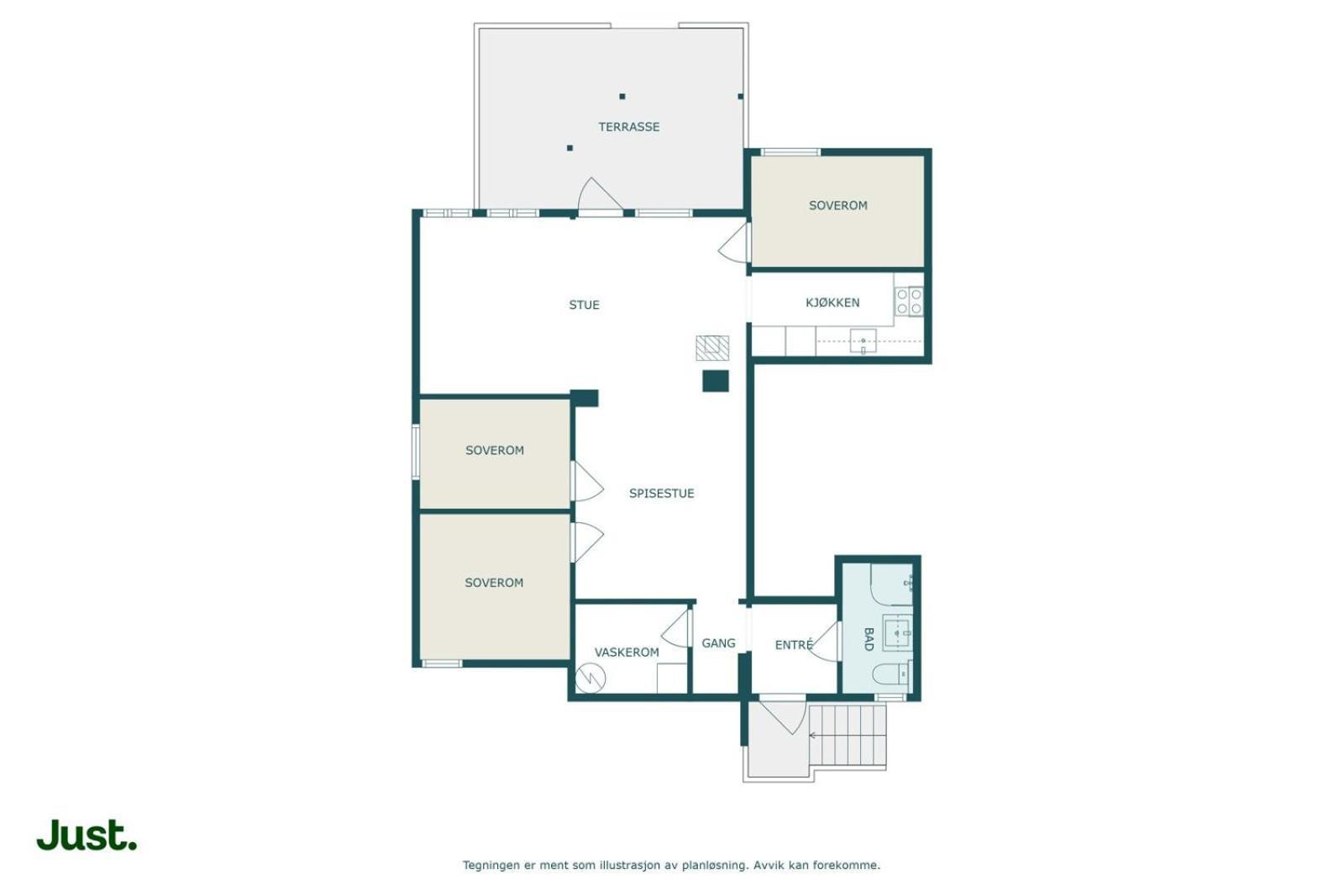 Central And Newly Renovated Apartment For Rent 特罗姆瑟 外观 照片